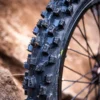 19 Dunlop MX34F Front or Rear Tire 3 Dunlop MX34F 70/100-19 front tyre close up tread pattern