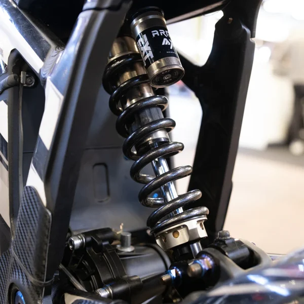 EXT Arma MX adjustable compression rebound suspension settings