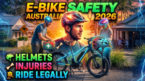 e-bike safety Australia 2026 helmet protective gear Sur Ron rider safety