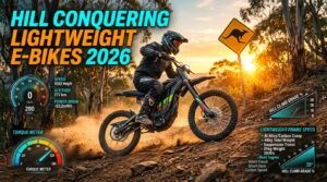 Lightweight electric bikes Australia for climbing steep hills in 2026