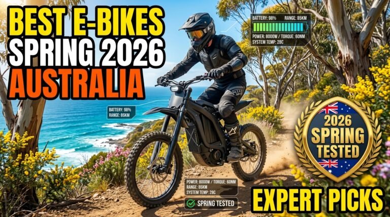 Best electric bikes Australia 2026 including electric mountain bike and electric dirt bike